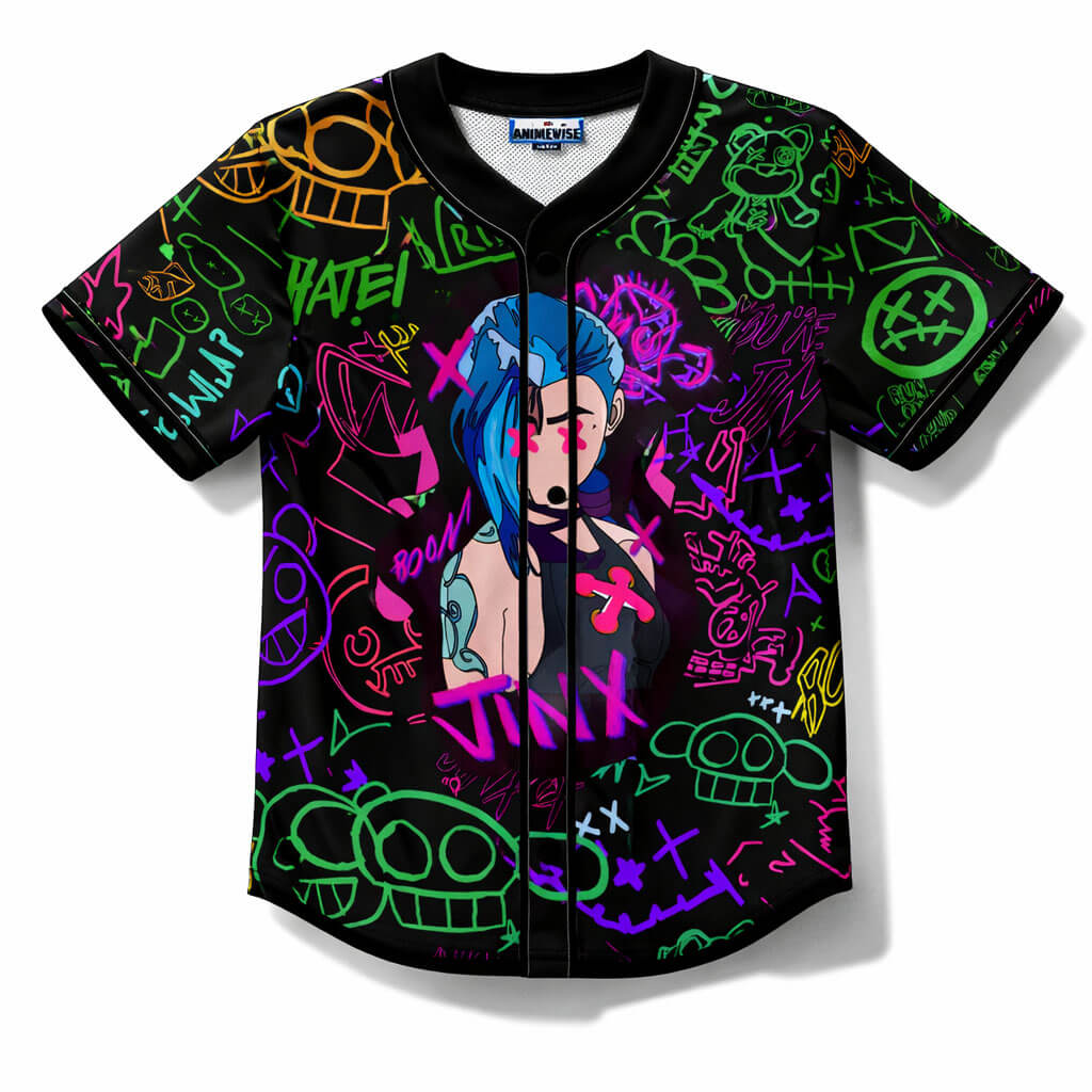 Jinx Arcane Baseball Jersey