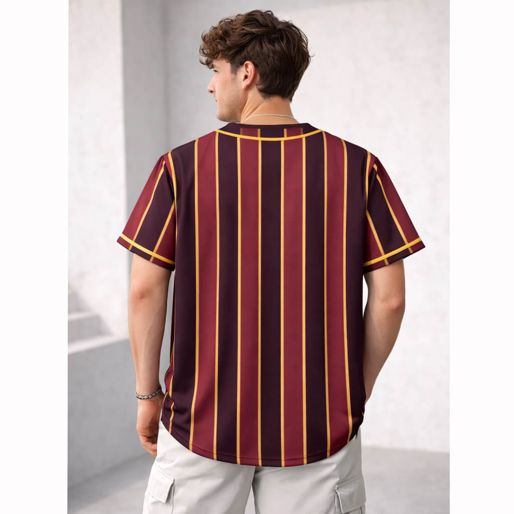 Jinx Stripes Arcane Baseball Jersey