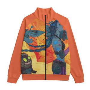 Jinx Fire Brushed Gaming Sweatshirt Jacket