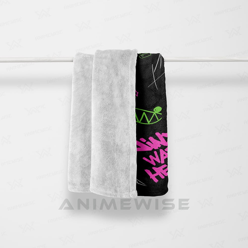 Jinx Graffiti Arcane Blanket