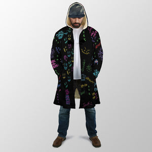 Jinx Graffiti Arcane Hooded Cloak Coat