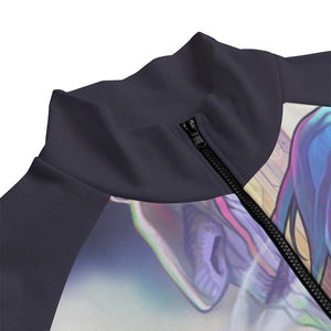 Jinx VI Arcane Brushed LOL Sweatshirt Jacket