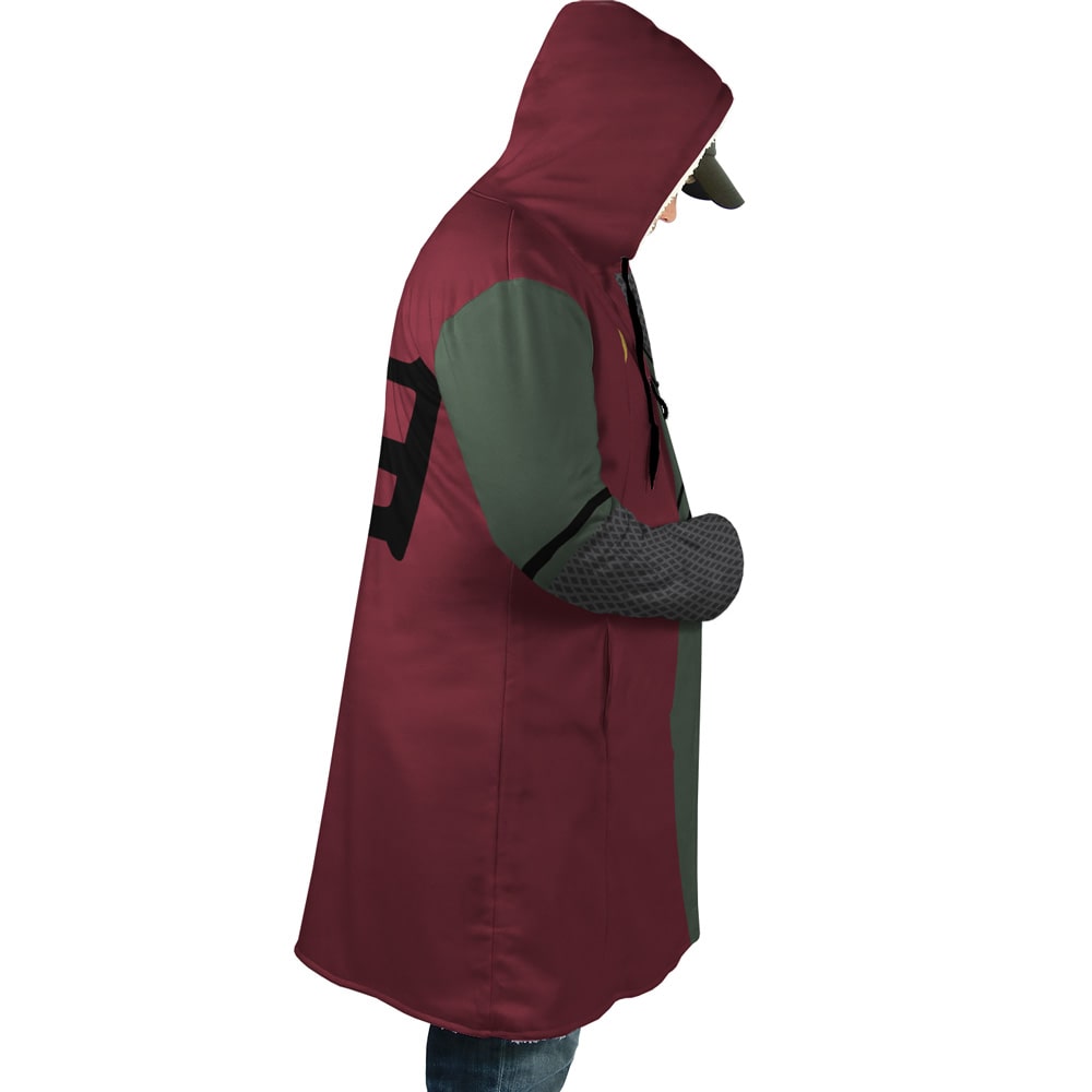jiraiya Sensei Toade Sage Naruto Hooded Cloak Coat