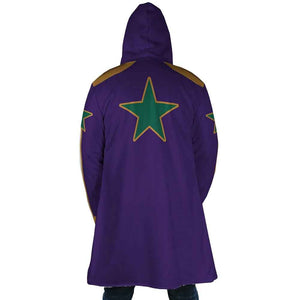 Jotaro Kujo Stardust JoJo's Bizarre Adventure Hooded Cloak Coat