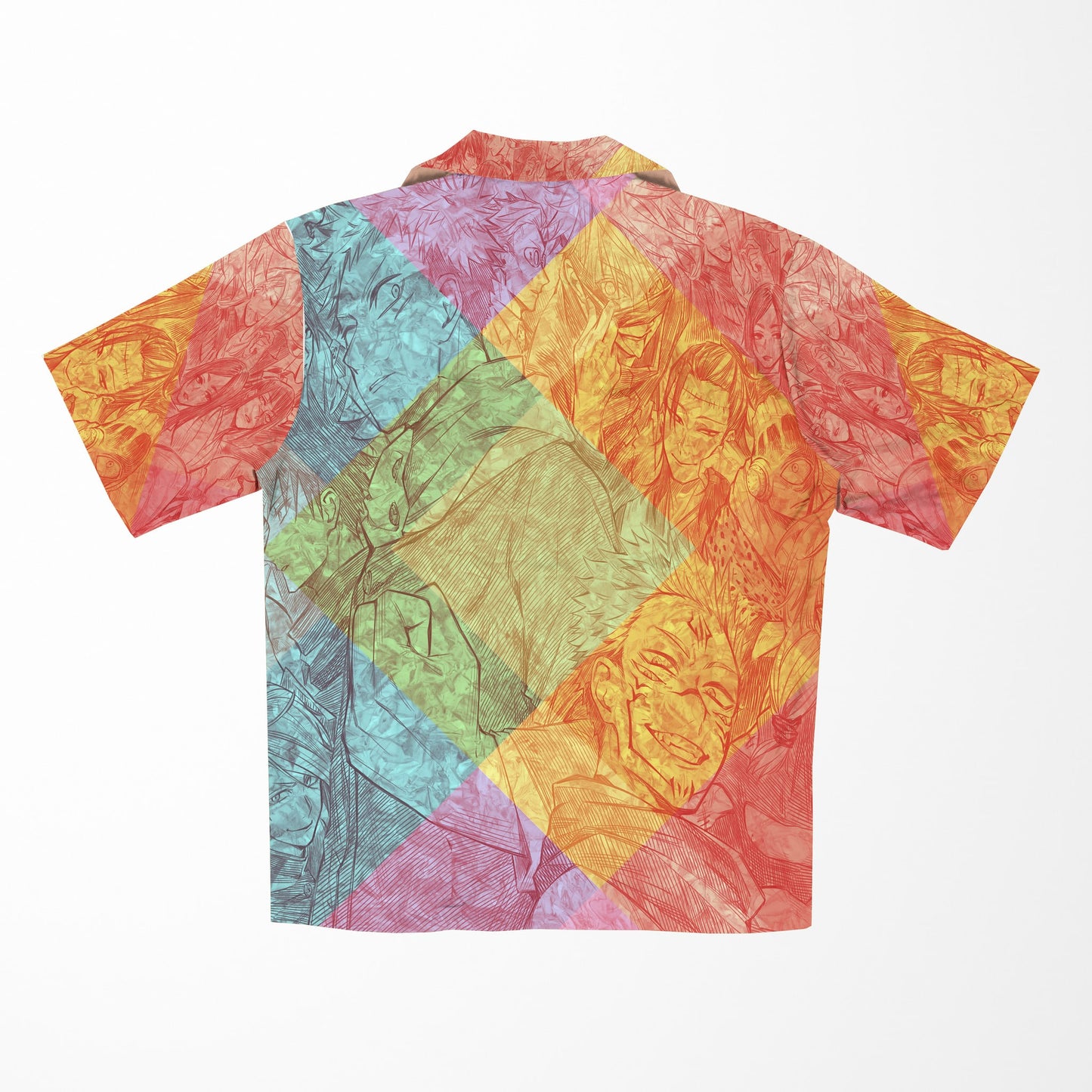 Jujutsu Kaisen All Curse Blend Hawaiian Shirt