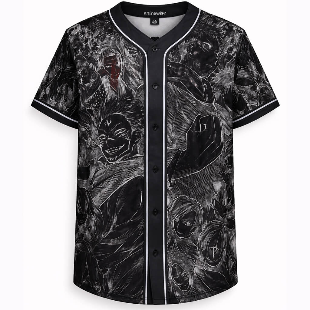 JJK Sketch Baseball Jersey