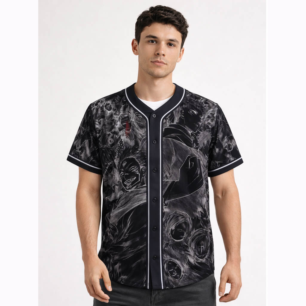 JJK Sketch Baseball Jersey