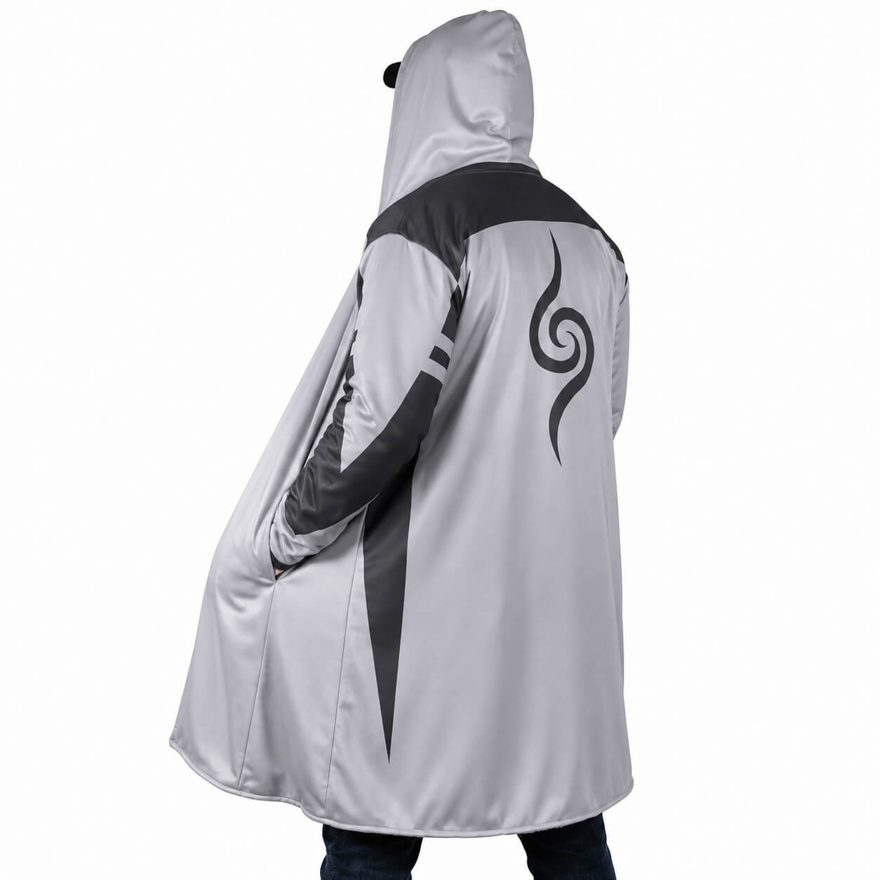 Kakashi Hatake Anbu Shinobi Hooded Cloak Coat