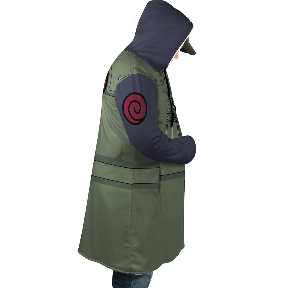 Kakashi sensei Copy Ninja Naruto Hooded Cloak Coat