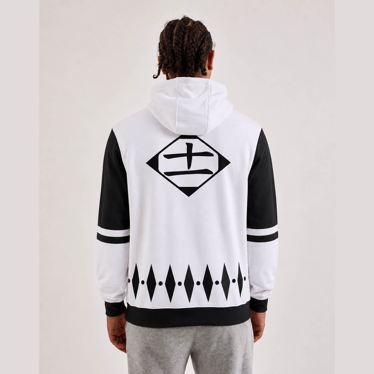 Kanpachi Zaraki Bleach Pullover Hoodie