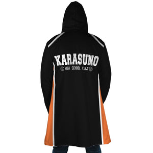 Haikyu Karasuno High School Hooded Cloak Coat