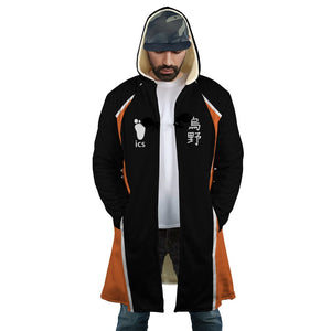 Haikyu Karasuno High School Hooded Cloak Coat