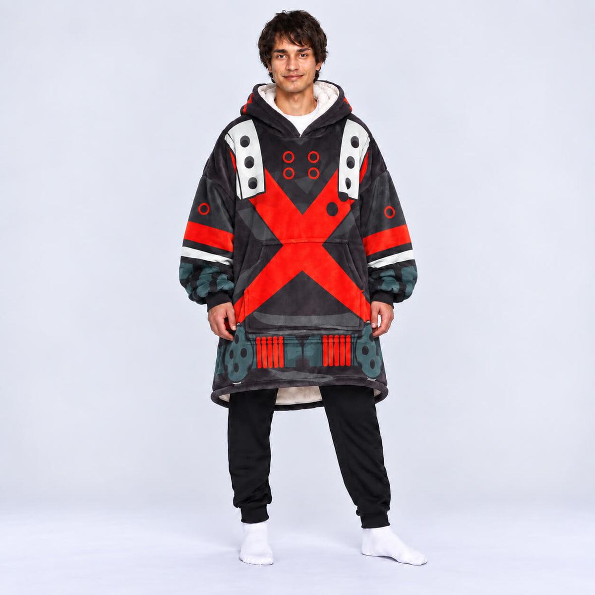Katsuki Bakugo My Hero Academia Blanket Hoodie