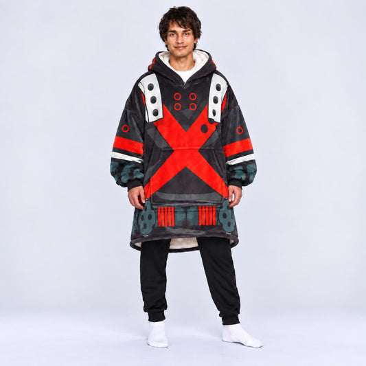 Katsuki Bakugo My Hero Academia Blanket Hoodie