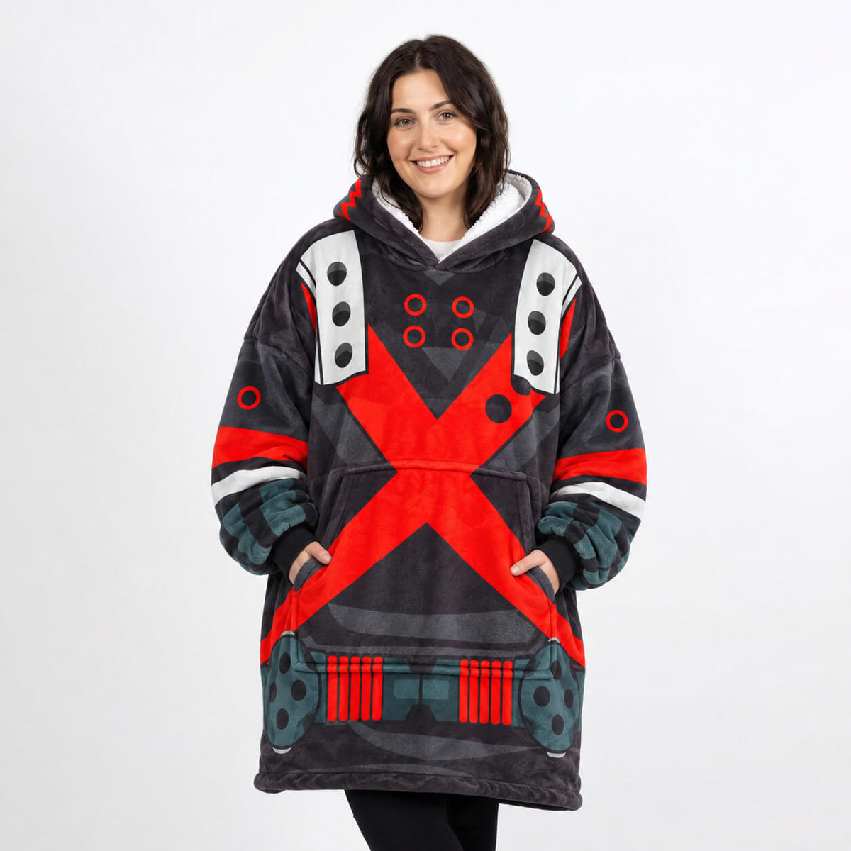 Katsuki Bakugo My Hero Academia Blanket Hoodie