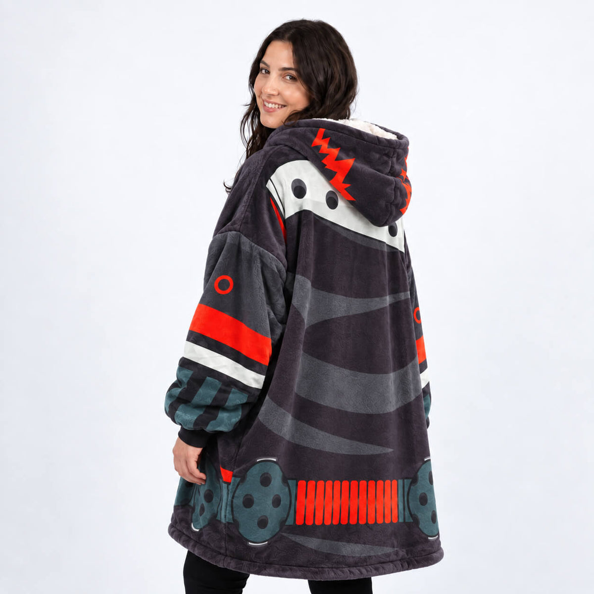 Katsuki Bakugo My Hero Academia Blanket Hoodie