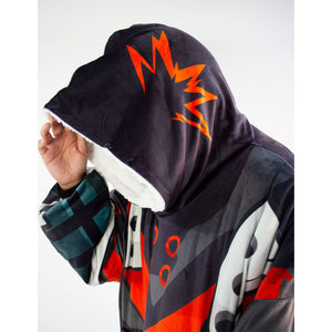 Katsuki Bakugo My Hero Academia Blanket Hoodie