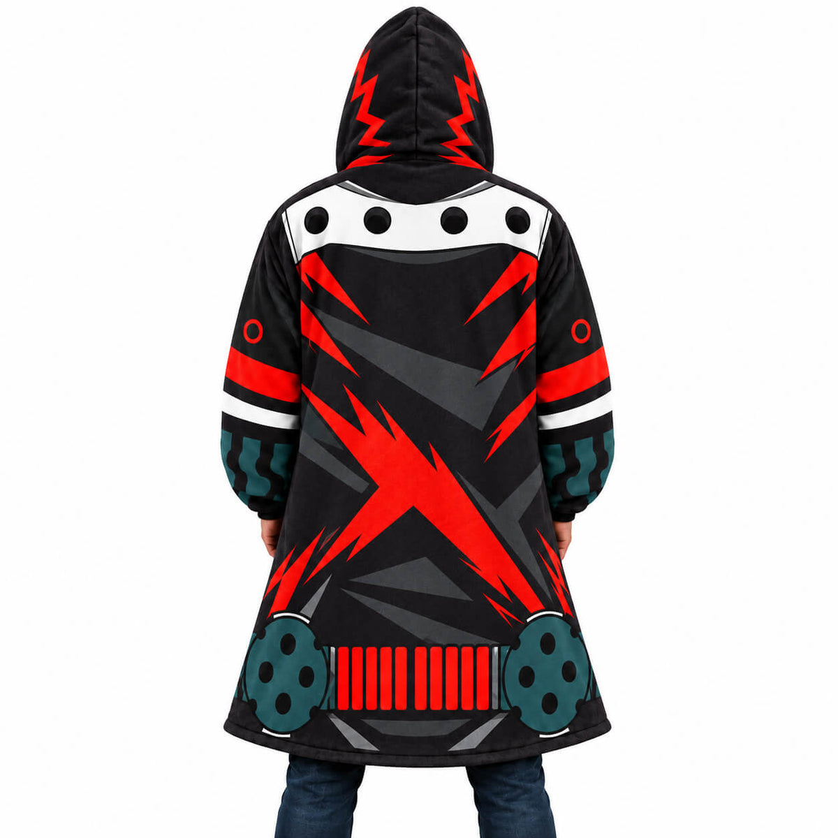 Katsuki Bakugo My Hero Academia Hoode Cloak Coat