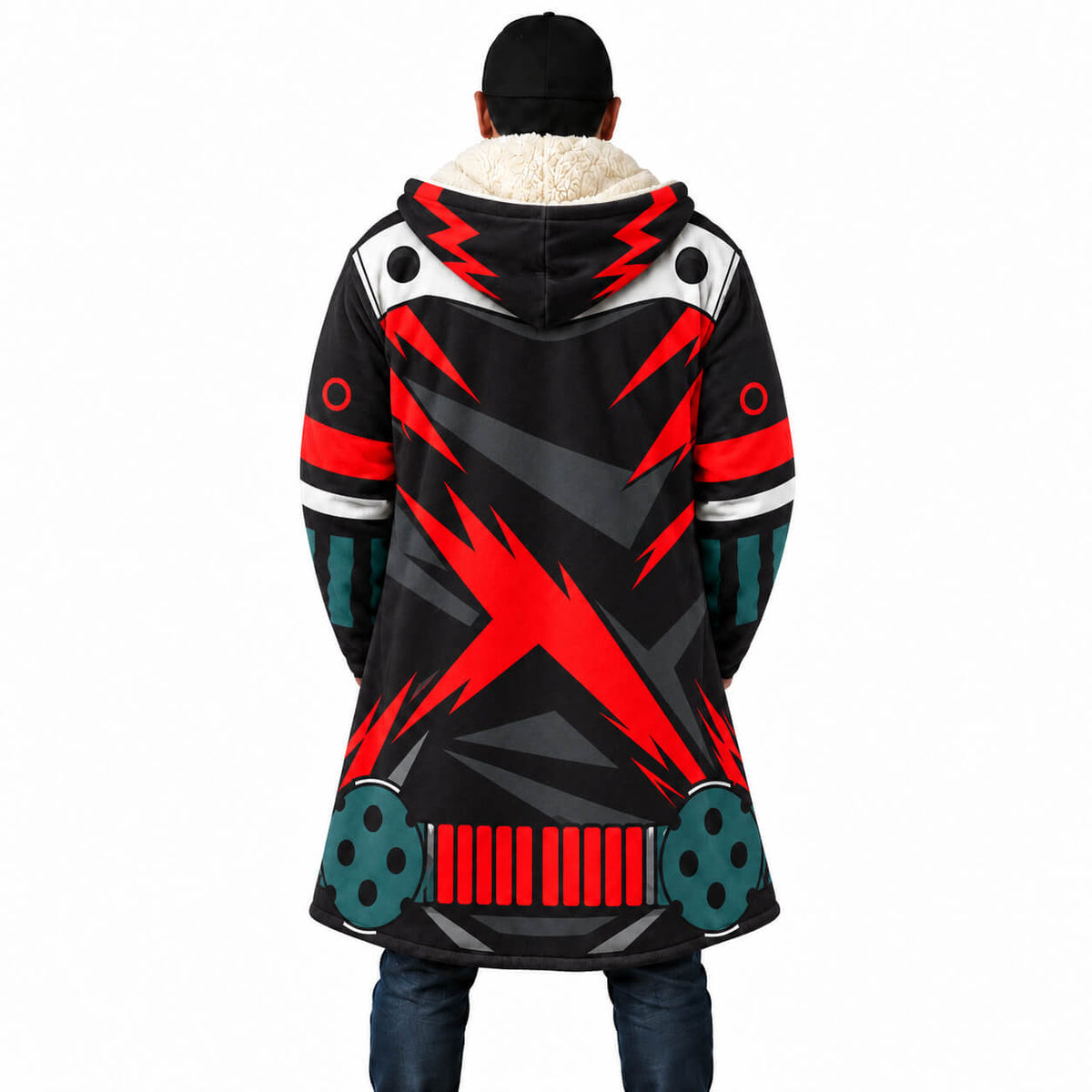 Katsuki Bakugo Hooded Cloak Coat