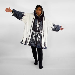 Kenpachi Zaraki Bleach Blanket Hoodie