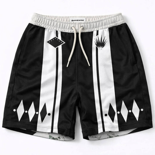 Kenpachi Zaraki Bleach Mesh Shorts