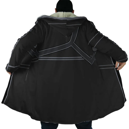 Kirito Sword Art Online Hooded Cloak Coat