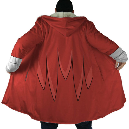 Knuckles The Echidna Sonic The Hedgehog Hooded Cloak Coat