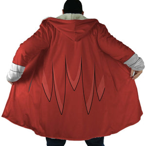 Knuckles The Echidna Sonic The Hedgehog Hooded Cloak Coat