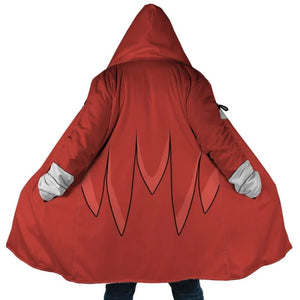 Knuckles The Echidna Sonic The Hedgehog Hooded Cloak Coat