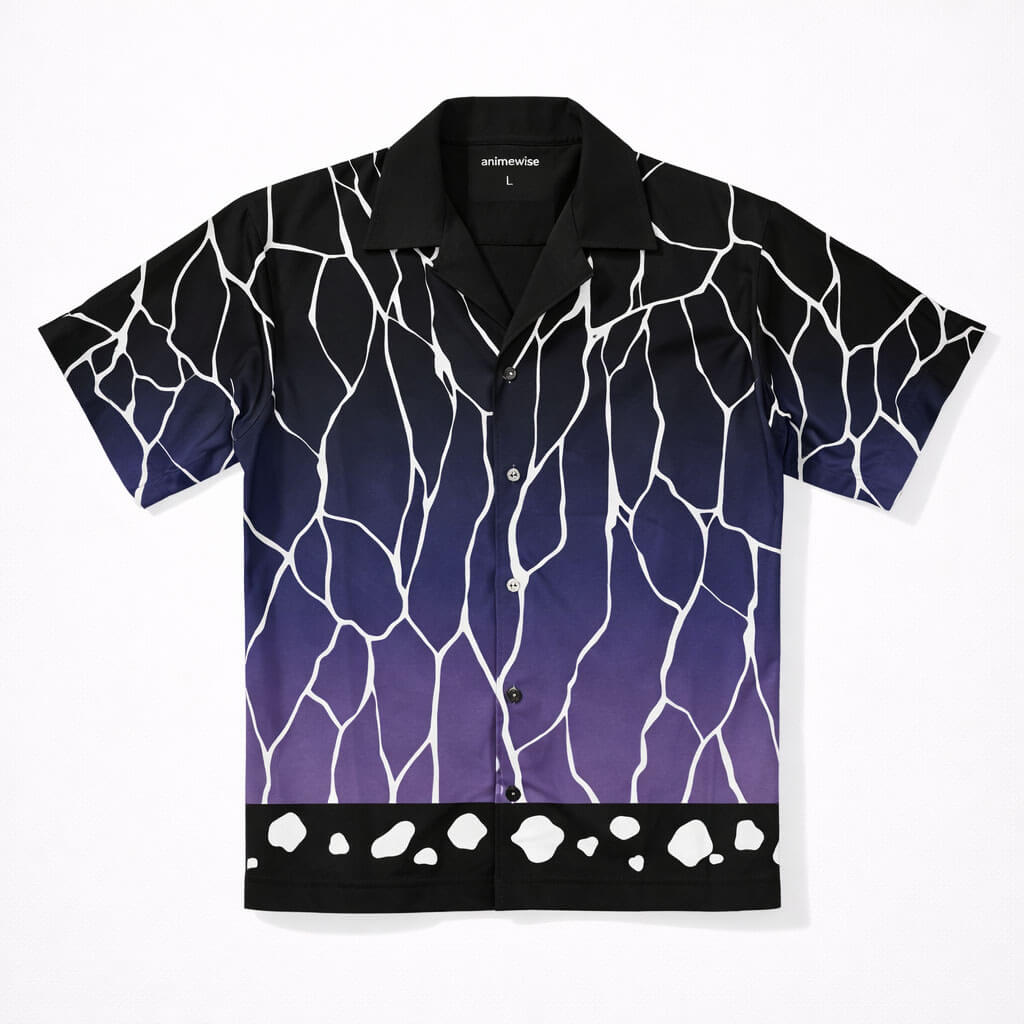 Demon Slayer Shinobu Button Up Shirt