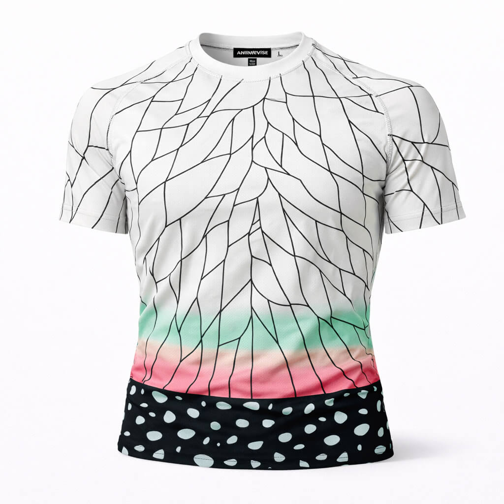 Shinobu Kocho Demon Slayer Rash Guard Shirt