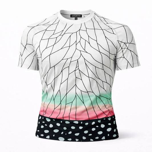 Shinobu Kocho Demon Slayer Rash Guard Shirt