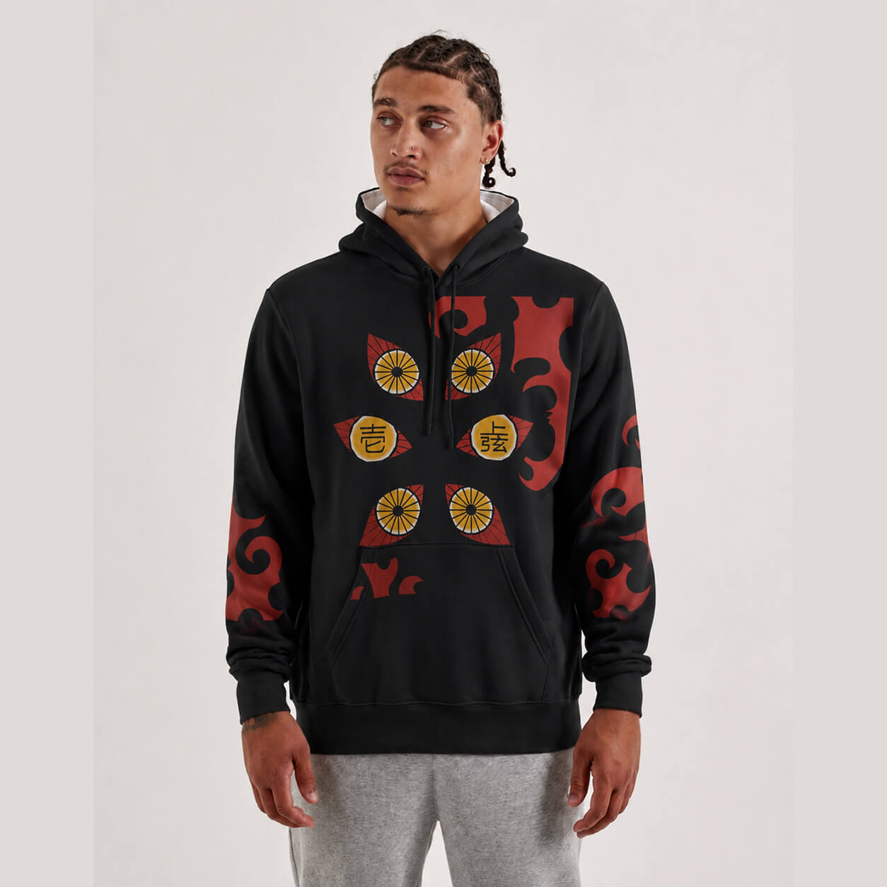 Kokoshibo Demon Slayer Kapuzenpullover