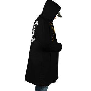 Kozuki Emblem One Piece Hooded Cloak Coat