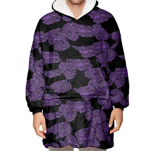 Kokushibo Upper Rank One Demon Slayer Oodie Blanket Hoodie