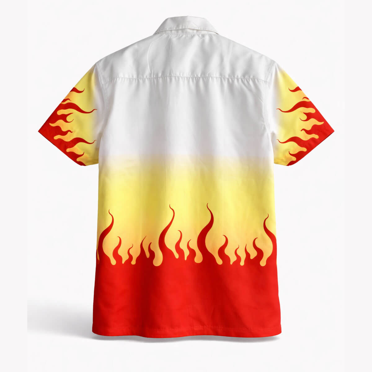 Kyojuro Rengoku Flame Hashira Demon Slayer Button Up Shirt