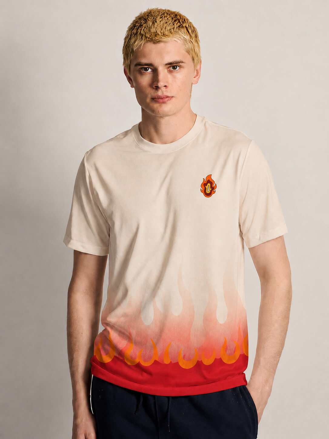 Demon Slayer Rengoku Flammensäulen-Shirt