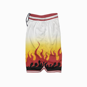 Flame Pillar Classic Basketball Shorts