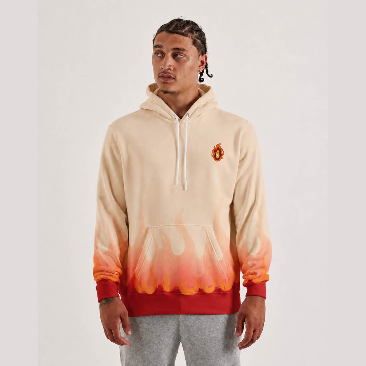 Rengoku Kyojuro Demon Slayer Pullover Hoodie
