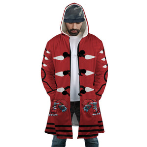 Legendary Groudon Pokemon Hooded Cloak Coat