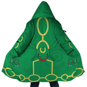 Rayquaza Pokemon Hooded Cloak Coat