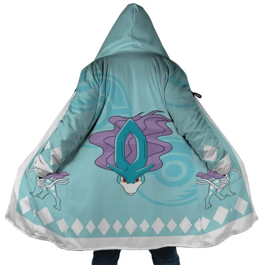 Suicune Pokémon Kapuzenumhang-Mantel