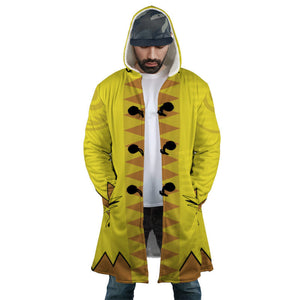 Legendary Zapdos Pokemon Hooded Cloak Coat