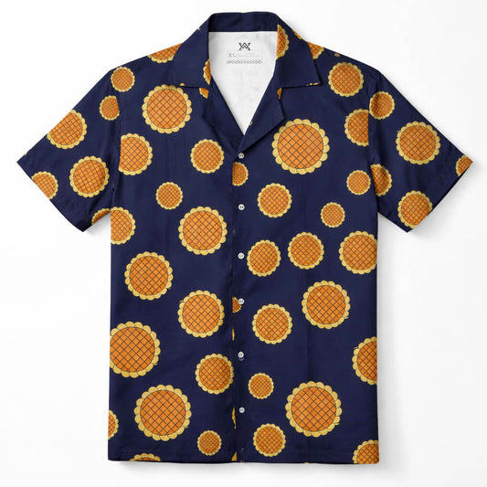 Luffy Dressrosa Arc One Piece Button Up Shirt