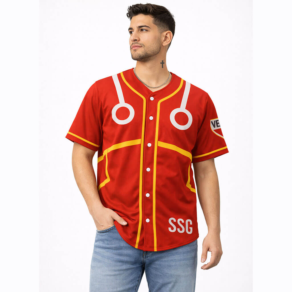 Luffy Egghead Baseballtrikot