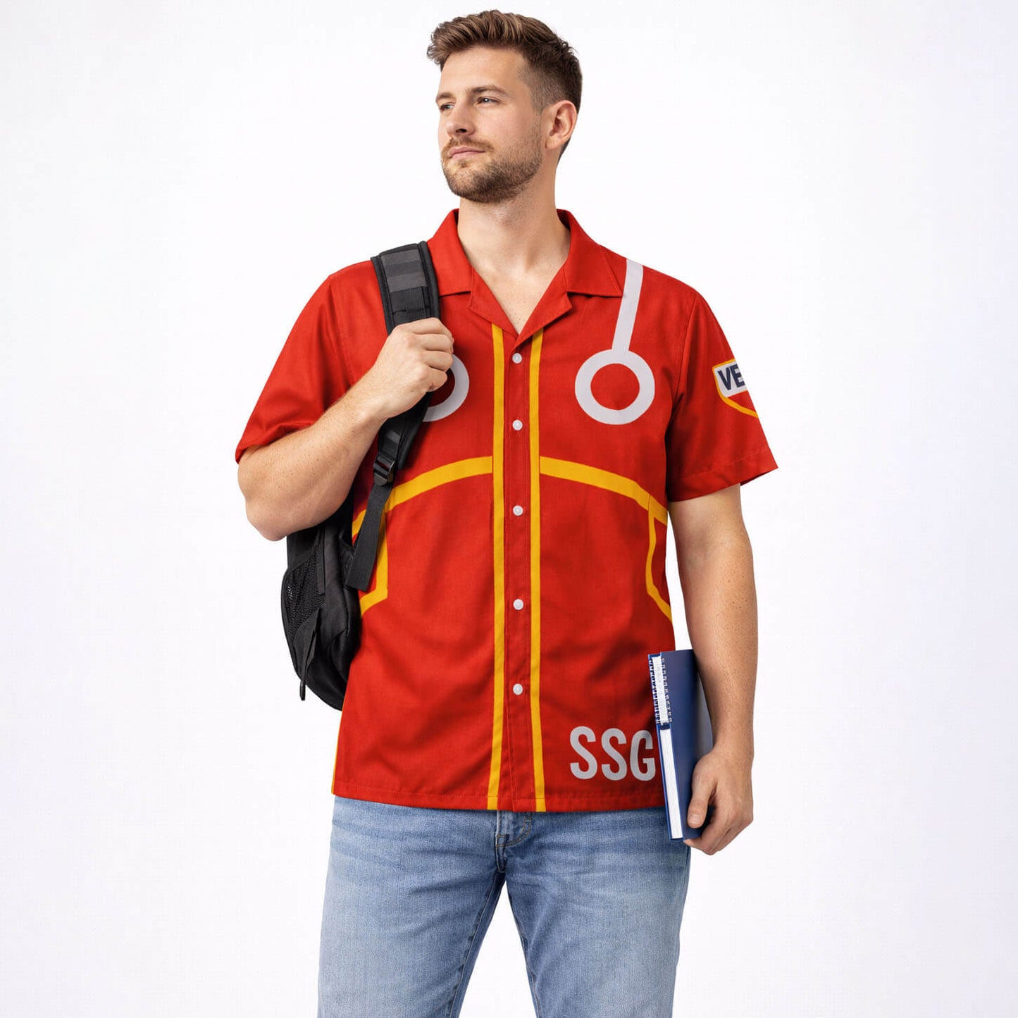 Luffy Egghead One Piece Button Up Shirt