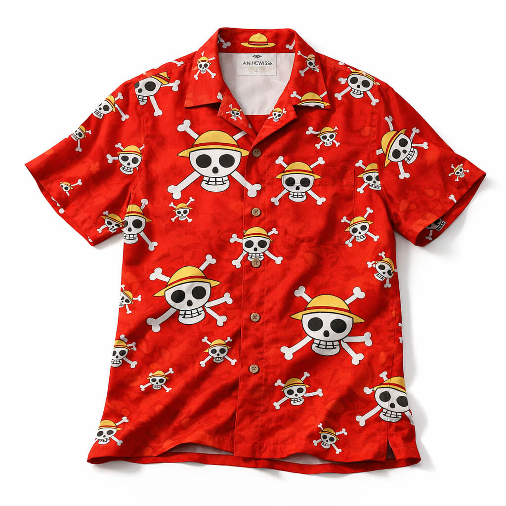 Straw Hat Pirates Jolly Roger Hawaiian Shirt