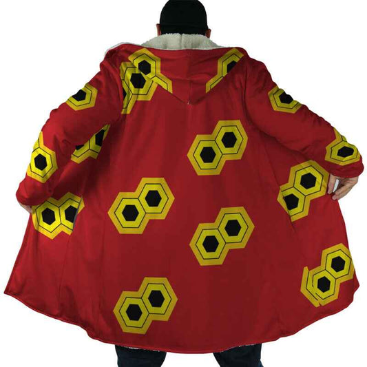 Monkey D. Luffy Post Raid Festival One Piece Hooded Cloak Coat