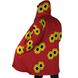 Monkey D. Luffy Post Raid Festival One Piece Hooded Cloak Coat