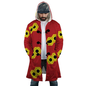 Monkey D. Luffy Post Raid Festival One Piece Hooded Cloak Coat